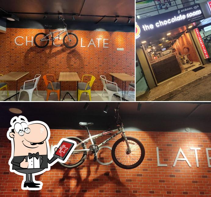 The exterior of The Chocolate Room - Anna Nagar West Extn