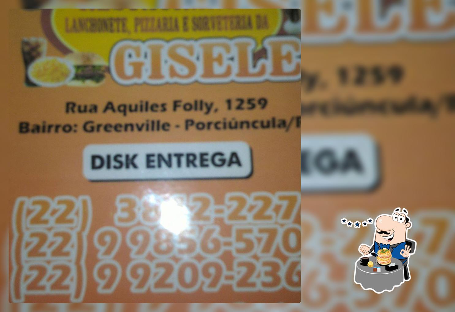 Restaurante , lanchonete , pizzaria e sorveteria da Gisele