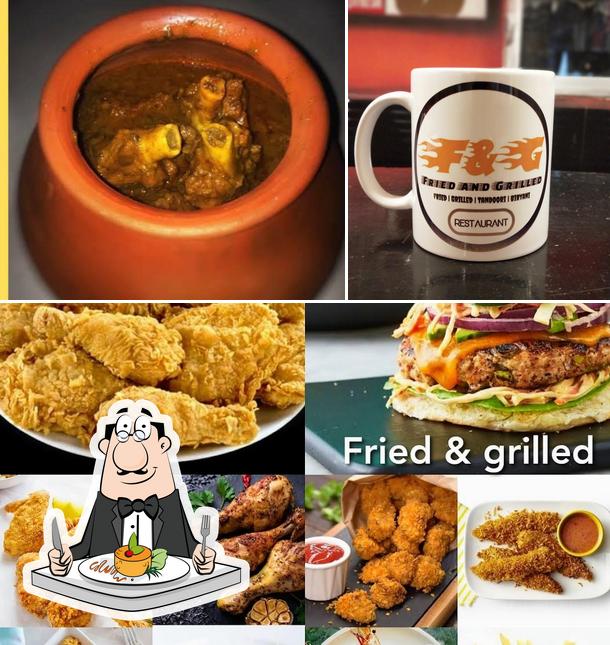 The restaurant's food and beer