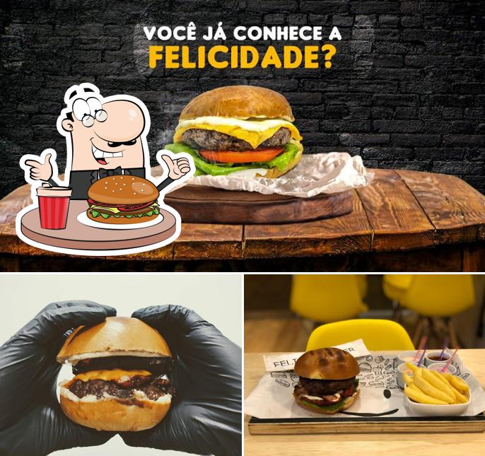 Hambúrguer em Feliz Burger - Contorno