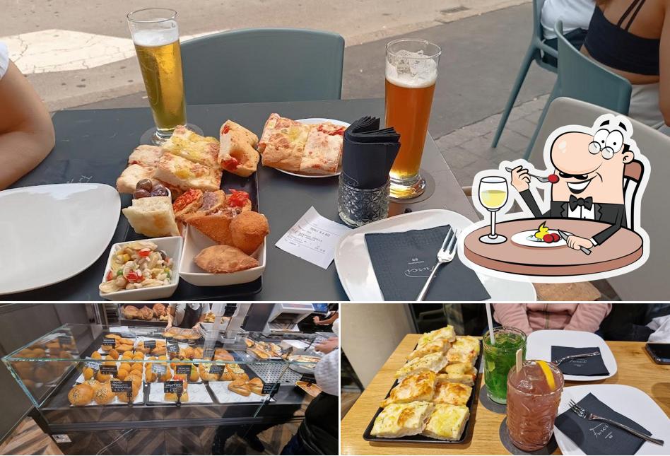 La cibo e bevanda del ristorante