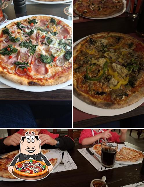 Scegli una pizza a Pizzeria Au