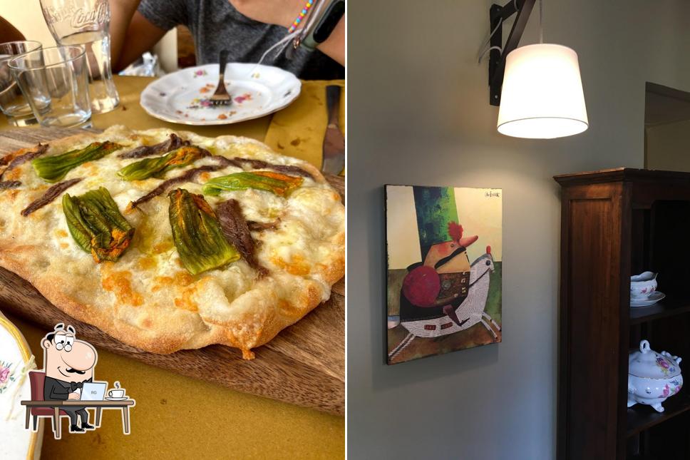 Siediti a un tavolo di BAR AL CENTRALE Cantina e Cucina