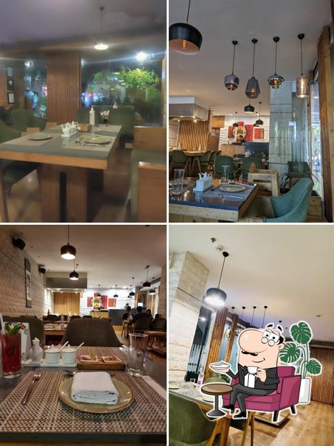 The interior of Hibachi: kitchen &Bar