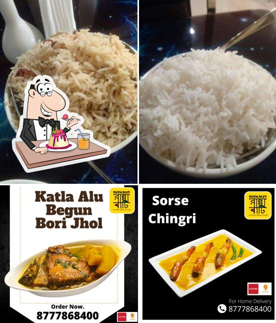 Enjoy one of the sweet dishes