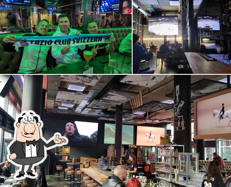 Gli interni di Bulldog Bar