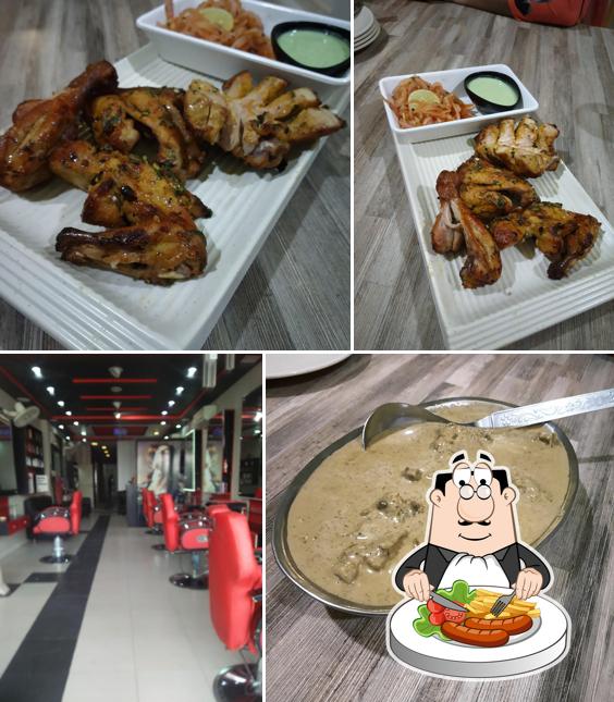 Food at Chawla's Chicken Treat