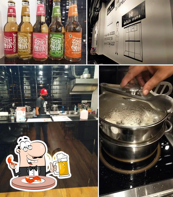 Order a glass of light or dark beer