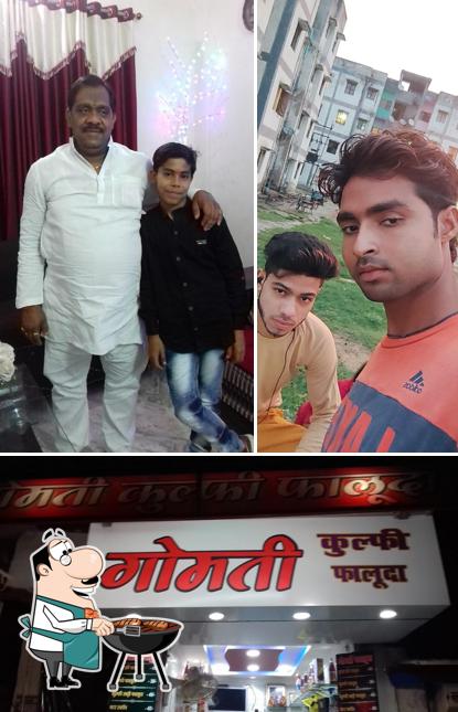 See this picture of GOMTI KULFI FALUDA