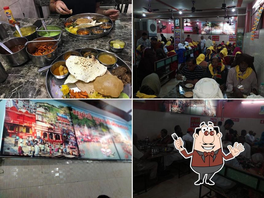 Food at Hotel Raghuvanshi Gujrati Bhojanalay