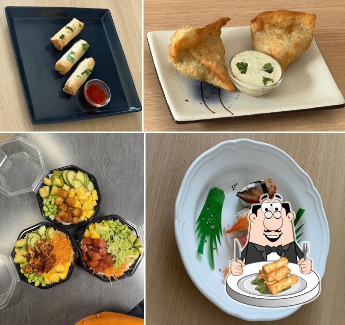 Involtini primavera al Indian and sushi