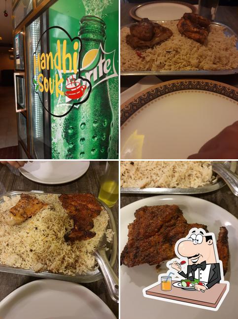 Meals at Mandhi Souk restuarent