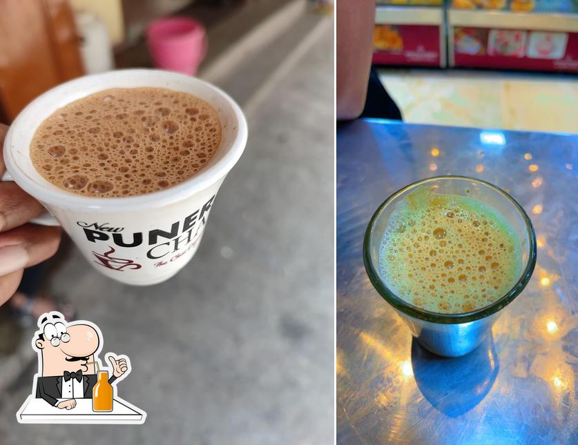 Enjoy a drink at New Puneri chai