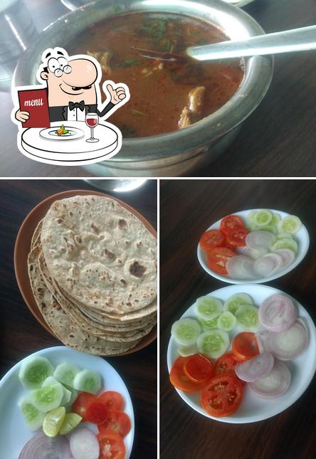 Food at Sai Kiran Hotel