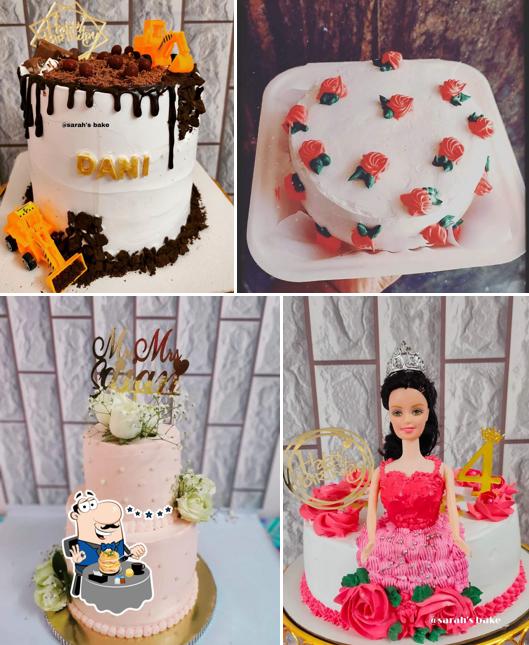 Food at Sarah's Bake, Home-made cakes, Kattappana