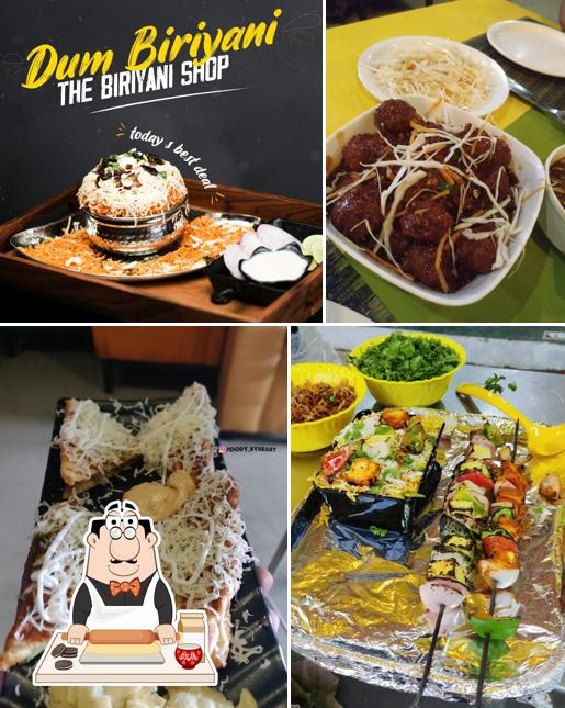 The Biriyani shop offers a selection of desserts