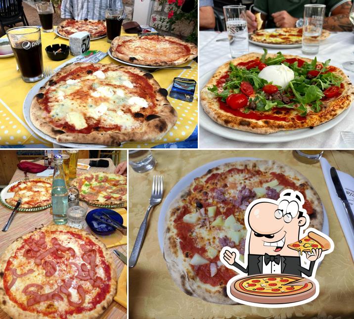 Prenditi tra le svariate varianti di pizza