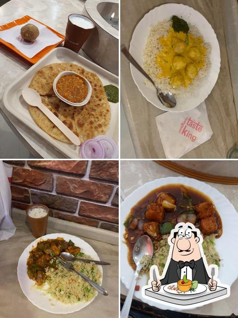 Food at Taste king Best burger Restaurant in Varanasi Best burger in Varanasi Best restaurant in Varanasi
