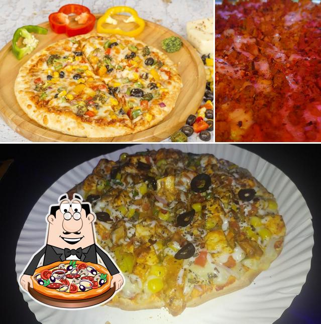 Order pizza at Chai Sutta Bar jagamara