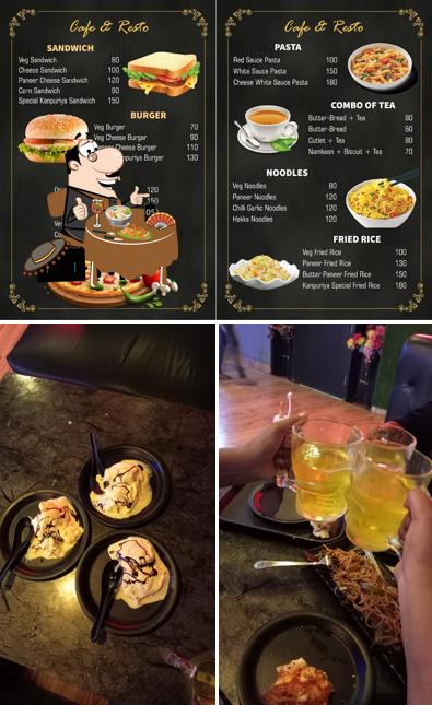 Meals at Kanpuriya cafe