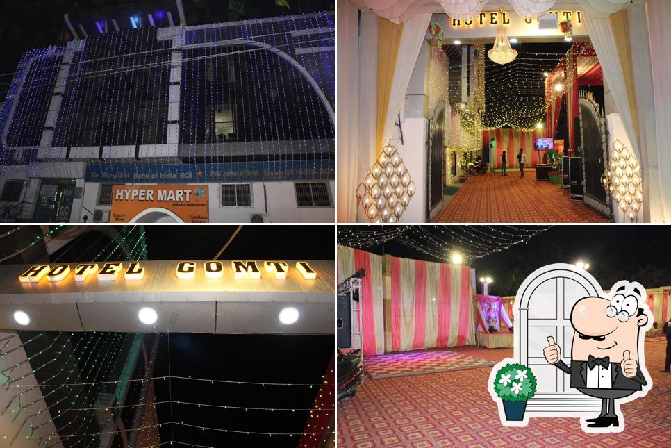 The exterior of Hotel Gomti And Restaurant - Best Vegetarian Restaurants Top Family Hotels in Jaunpur