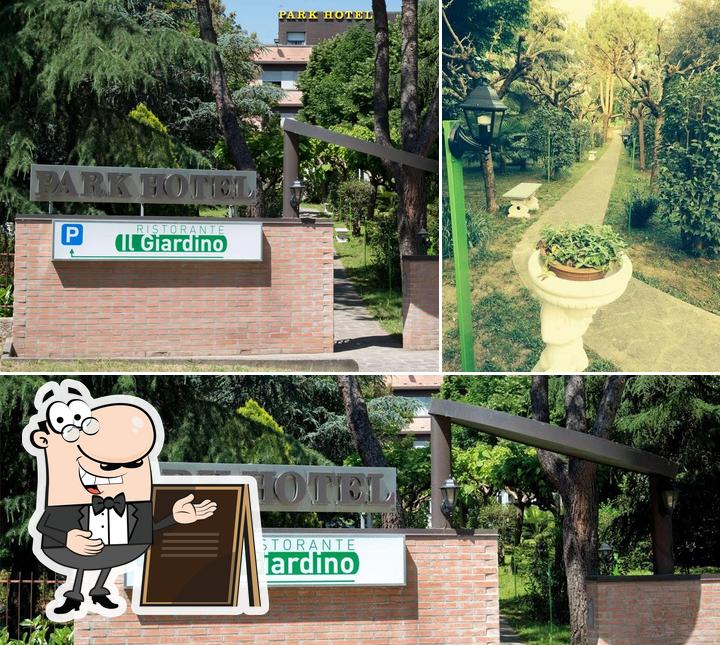 Gli esterni di Park Hotel