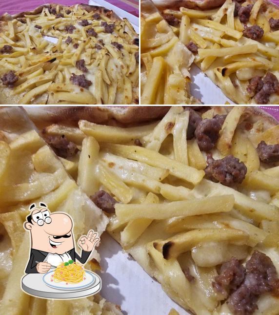 Spaghetti alla carbonara al Arte Pizza S.r.l