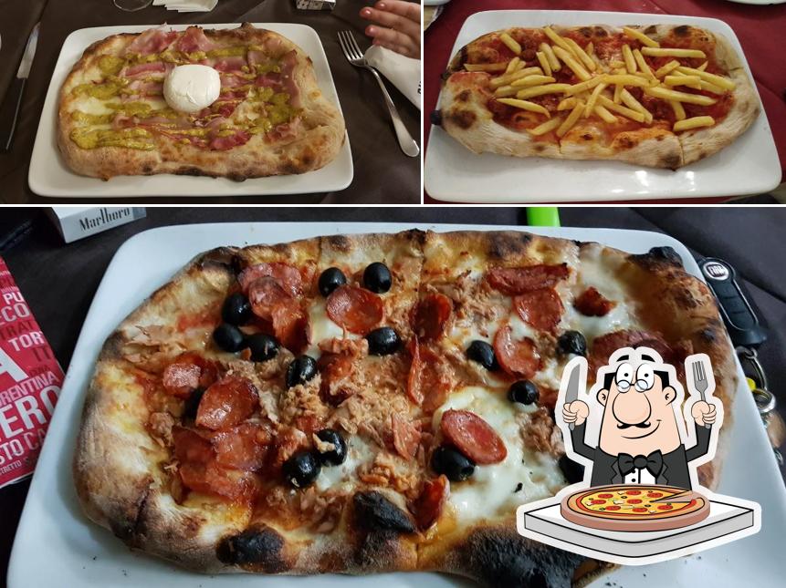 Scegli tra le svariate varianti di pizza