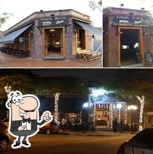 O exterior do Bar Estação Mooca Beer