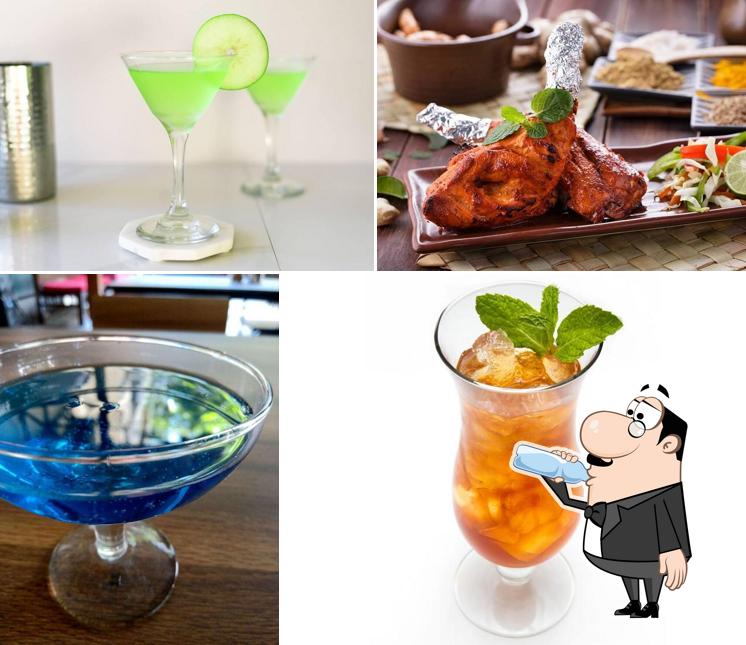 Order a drink from the menu