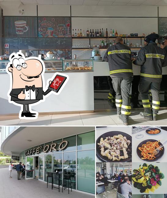 Gli esterni di Caffè Oro