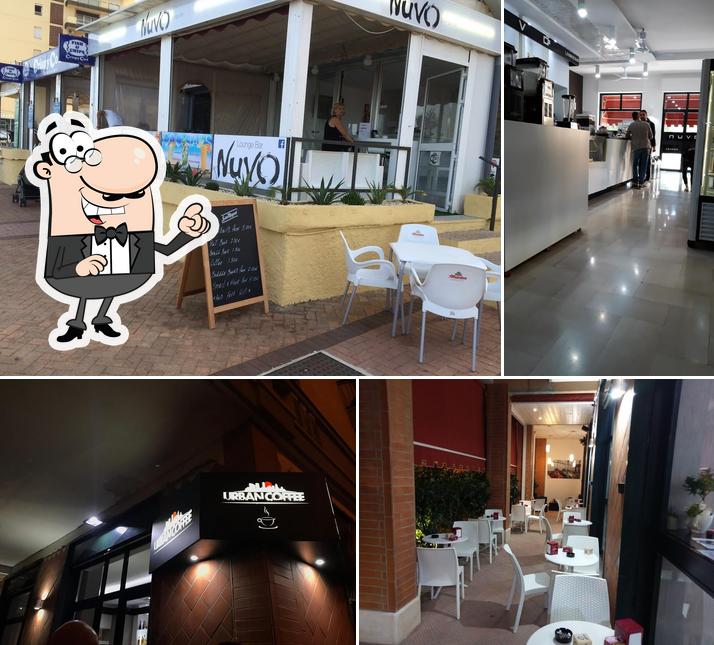Gli interni di Urban Coffee