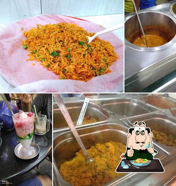 Meals at Rasoee Veg Restaurant Sowcarpet