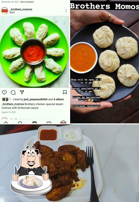 Dumplings at Brothers Momos
