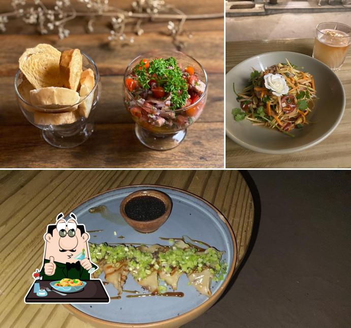 Comida em Ginger Bar, Café e Comidinhas