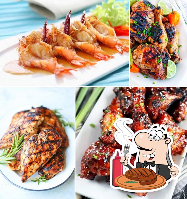Try out meat meals at HERB & SPICE KITCHEN