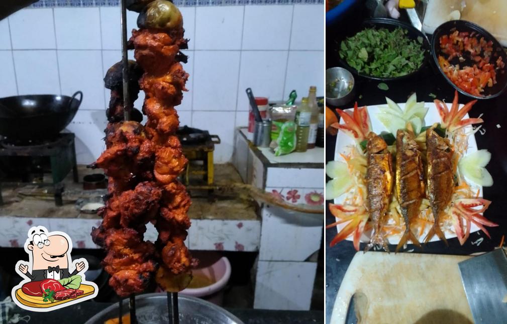 Pick meat dishes at Hotel manu Nirvana