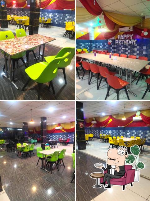 The interior of Pandit Ji 5 Star Dhaba