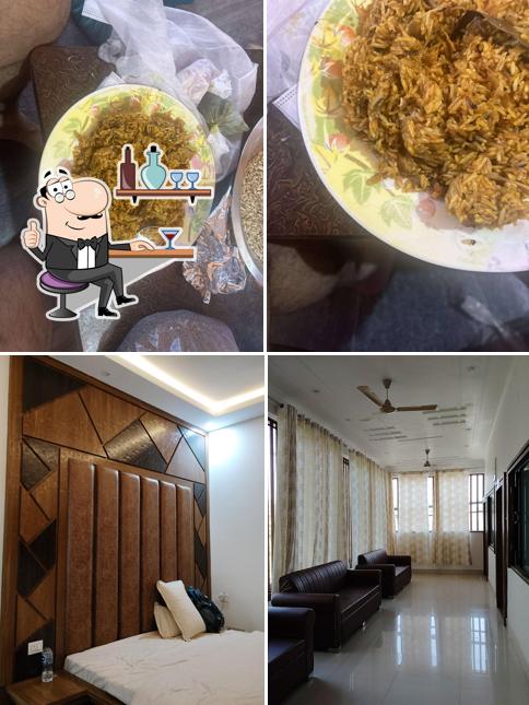 The image of interior and food at SANTRIPT (HOTEL & RESTAURANT)