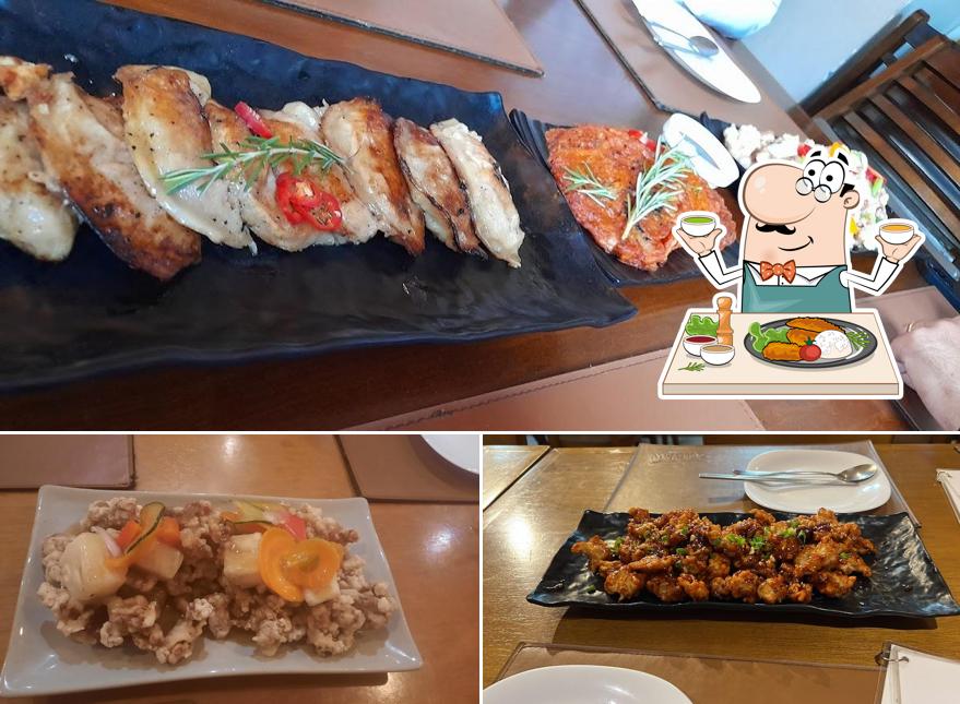 Batatas fritas em Soban Korean Cuisine Brasília