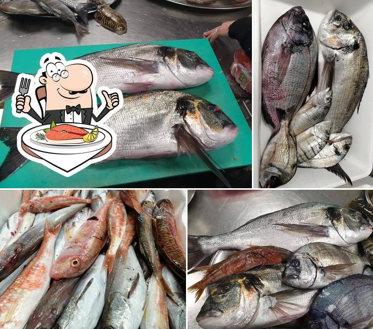 Terrazza Aruna offre un menu per gli amanti del pesce