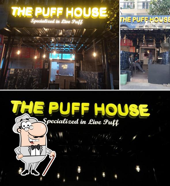 The exterior of The Puff House