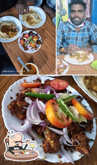 Food at Valachal Hotel