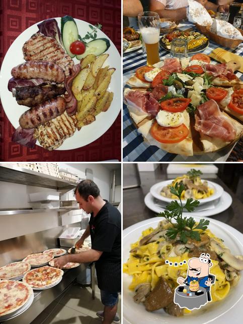 Cibo al Pizzeria Trattoria Lago La Valletta