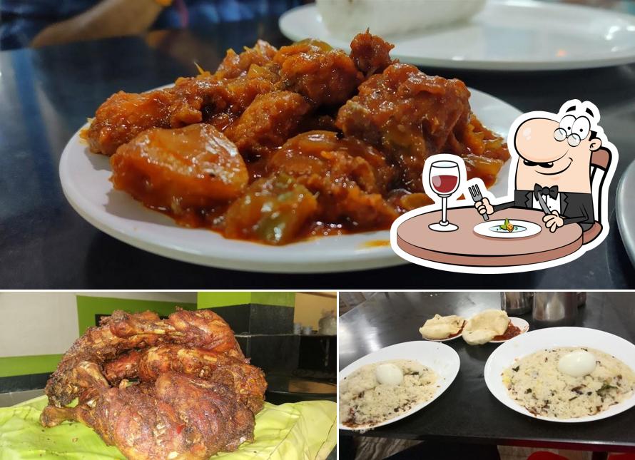 Food at SPR Family Restaurant