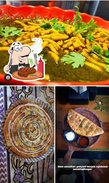 Get meat dishes at TATHASTU Restaurant