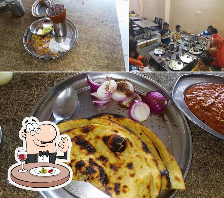 Take a look at the picture displaying food and interior at Mahadev hotal tandoor dabha