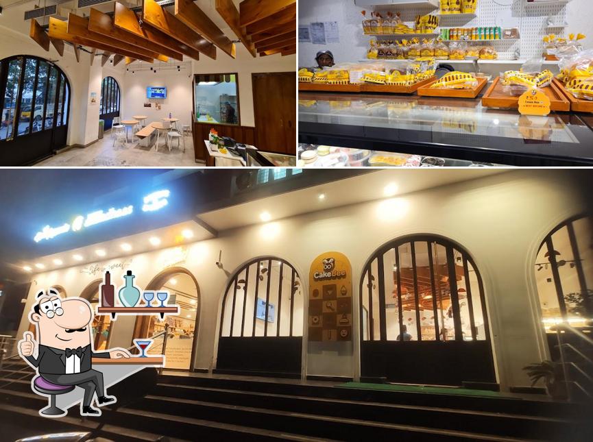 The restaurant's interior and exterior The restaurant's interior and exterior