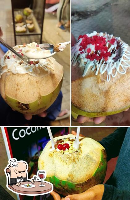 Food at Coco Wobble - Tender Coconut Cream