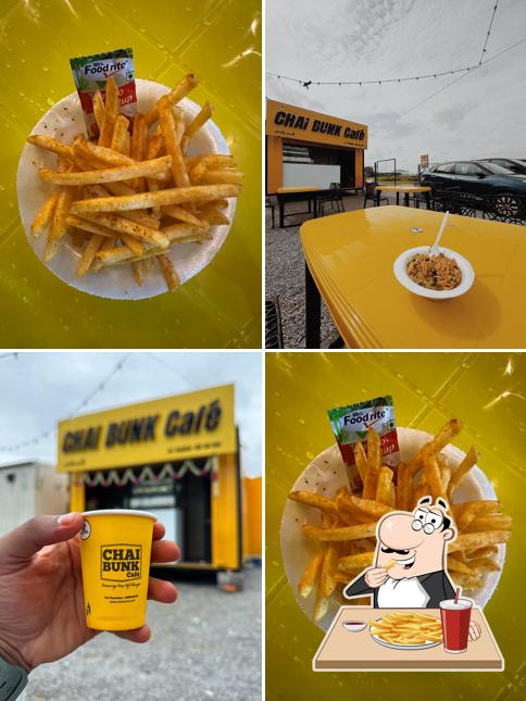 French fries at chai bunk sangareddy